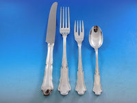 Savoy by Buccellati Italy Sterling Silver Flatware Set for 12 Dinner 62 pieces