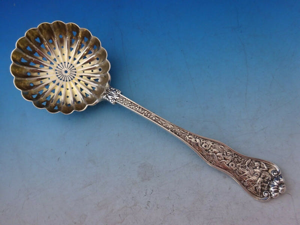 Olympian by Tiffany and Co Sterling Silver Pea Spoon FH GW Heart Piercing 8 3/4"
