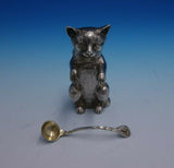 James B. Hennell English Victorian Sterling Silver Condiment Set 5pc (#4740)