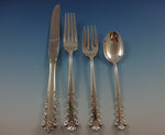 Belle Meade by Lunt Sterling Silver Flatware Set for 12 Service 52 Pieces