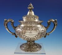 Flora by Reed & Barton Sterling Silver Tea Set 4pc #575A (#2851) Antique
