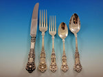 New King by Dominick and Haff Sterling Silver Flatware Set Service 40 pcs Dinner