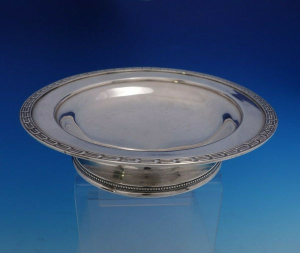 William Gale and Son Sterling Silver Bowl Round Shallow w/ Pedestal #13 (#3729)