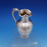 Stephen Smith and Son English Victorian Sterling Silver Creamer with Goat #7037