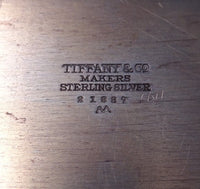 Hamilton by Tiffany and Co Sterling Silver Business Card Tray #21887 (#7182)