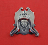 Mount Vernon by Lunt Sterling Silver Napkin Clip Original 1 3/4" x 1 3/4"