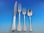 Rubans by Christofle Silverplate Flatware Service Set 53 pcs France Dinner Size