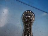 Sterling Silver and Bone Toothbrush Art Nouveau Roses Vintage (#6683)