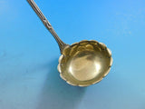 Broom Corn by Tiffany & Co. Sterling Silver Sauce Ladle Scalloped Bowl GW 6 3/4"