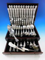 Avalon by International Sterling Silver Flatware Set 12 Service 148 Pcs Dinner