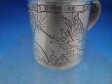 Nursery Rhyme by Webste Sterling Silver Baby Cup Angel Stork #4511 (#6705)