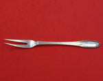 Beaded by Georg Jensen Sterling Silver Escargot Fork / Cold Cut Fork 5 1/2"