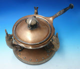 Rabbit by Joseph Heinrichs Mixed Metals and Wood Chafing Dish 10 1/2" Tall #5160