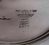 Tapestry by Weidlich Brothers Silverplate Martini Set 8pc Floral (#3374)