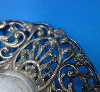 Edward and Sons English Silverplate Tea Tray Griffin Handles #358908 (#6067)