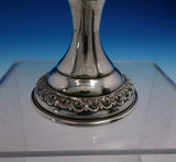 Judaica by Unknown Sterling Silver Kiddush Cup with Applied Grapes (#4792)