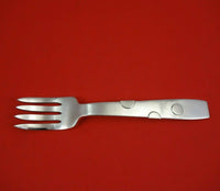 Silver Disk by William Spratling Mexican Sterling Silver Salad Fork 6" Flatware