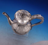 Stephen Smith and Son English Victorian Sterling Silver Coffee Pot w/ Goat #7036