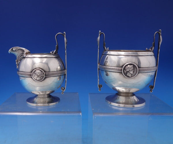 Medallion by Gorham Sterling Silver Sugar and Creamer Set 2pc #211 (#7206)