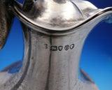 Victorian English Weighted Sterling Silver Wine Ewer with Wood Handle (#4300)