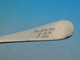 Antique Custom Engrave by Tiffany & Co Sterling Silver Cheese Knife Unusual Orig