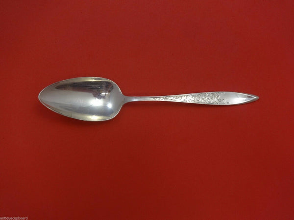 White Paisley by Gorham Sterling Silver Serving Spoon 8 5/8"
