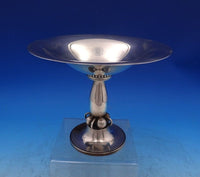 Bead by Georg Jensen USA Sterling Silver Compote Raised #137 8" x 7 1/4" (#6975)