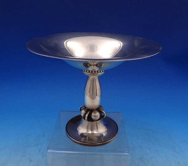 Bead by Georg Jensen USA Sterling Silver Compote Raised #137 8" x 7 1/4" (#6975)