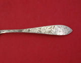 Lorraine All Over Engraved by Schofield Sterling Silver Sardine Fork 5 1/4"