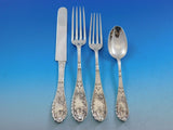 Undine by Wood & Hughes Sterling Silver Flatware Set 12 Service 69 pc Rare 1850