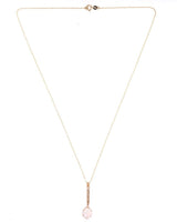 10k Yellow Gold Victorian Moonstone and Seed Pearl Lavaliere Jewelry (#J5627)