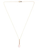 10k Yellow Gold Victorian Moonstone and Seed Pearl Lavaliere Jewelry (#J5627)