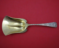 Antique Engraved by J.E. Caldwell Sterling Silver Cracker Scoop GW 10 1/2"