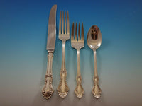 Princess Elizabeth by National Sterling Silver Flatware Set Service 78 Pieces