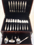 Star by Reed & Barton Sterling Silver Flatware Set Service 37 Pieces John Prip