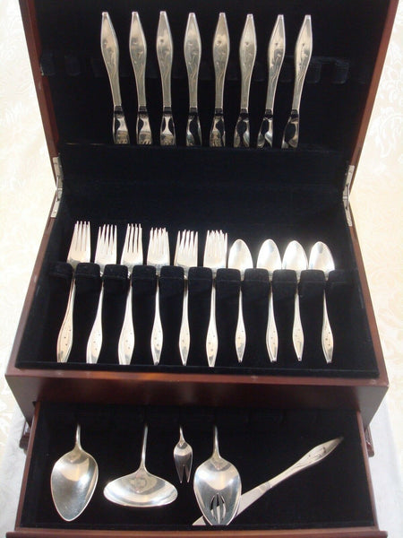 Star by Reed & Barton Sterling Silver Flatware Set Service 37 Pieces John Prip