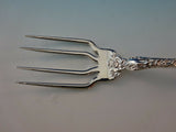 Les Six Fleurs by Reed & Barton Sterling Silver BBQ Serving Fork 7 3/4" Custom