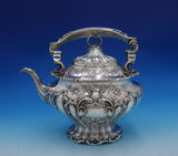 Chantilly by Gorham Sterling Silver Kettle on Stand Grand 3 Pint #A601 (#4817)