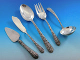 Bridal Bouquet by Alvin Sterling Silver Essential Serving Set Large Hostess 5-pc