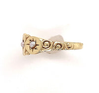 10k Yellow Gold Seed Pearl Child's Baby Infant Ring Size 0 Jewelry (#J6144)