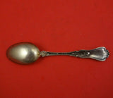 Violet by Whiting Sterling Silver Demitasse Spoon Gold Washed 4" Silverware