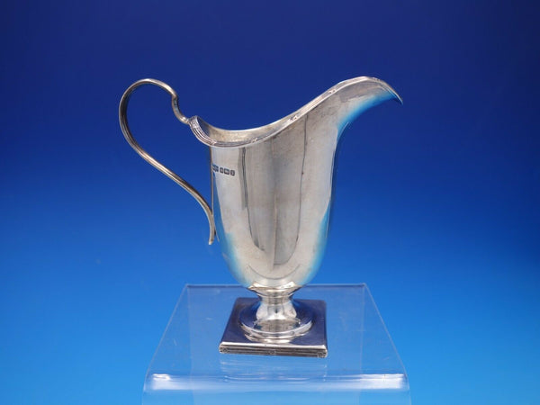 Estate Mappin & Webb English Sterling Silver Creamer with Pedestal Base (#4308)