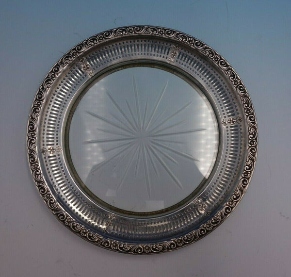 Candlelight by Towle Sterling Silver Lemon Plate w/ Cut Crystal Unmarked (#4759)