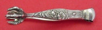 Vine By Tiffany Sterling Silver Sugar Tong w/ Wild Roses 3 1/4"