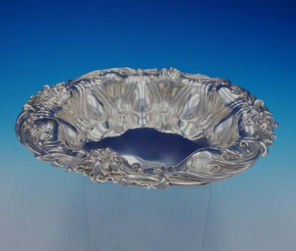 Lily by Meriden Britannia Co Sterling Silver Fruit Bowl Floral #511 (#3356)