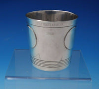 Juvento Lopez Reyes Mexican Sterling Silver Tumbler Modernistic 3 1/4" (#4972)