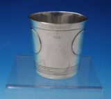 Juvento Lopez Reyes Mexican Sterling Silver Tumbler Modernistic 3 1/4" (#4972)