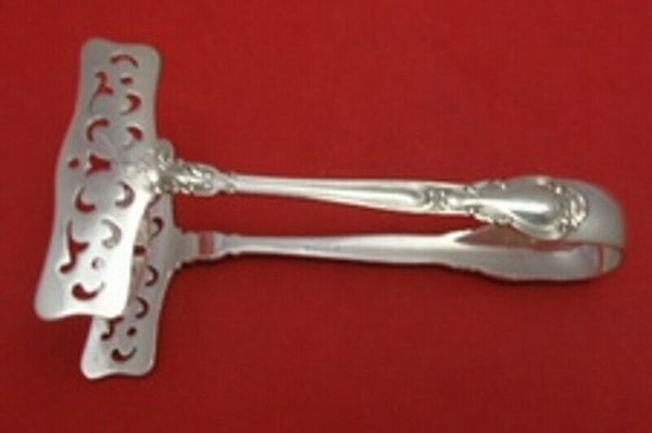 Chantilly by Gorham Sterling Silver Toast Tongs Pierced 4 3/4" Serving Antique