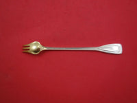 Saint Dunstan By Tiffany Sterling Silver Cocktail Fork gold wash  6"