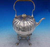Chatham Engraved by Durgin Sterling Silver Kettle on Stand w/ Burner #88 (#3950)